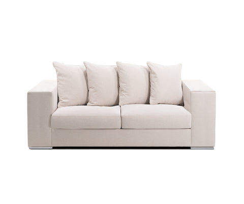 Sofa 'George' 2 seater wool beige / greige