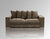 Velvet sofa 'Cooper' 3-seater brown