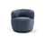 Velvet armchair 'Pitt' Blue